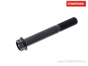 Tornillo de cabeza hexagonal Pro Bolt M10 x 1.25 x 70 mm Titanio Racing Negro - JM