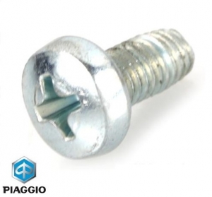 Tornillo de escape M5x10 - Gilera DNA / Nexus / Runner / Piaggio Beverly / Fly / Liberty / X9 / Vespa ET2 / ET4 / LX / GTS- Piag