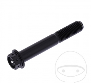 Tornillo de tapa hexagonal Pro Bolt M10 x 1.25 x 65 mm acero inoxidable A4 Racing negro - JM