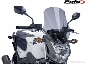 Touring windscherm Puig rookkleurig - Honda NC 700 S ('12-'14) / NC 700 SA ABS ('12-'14) - Puig