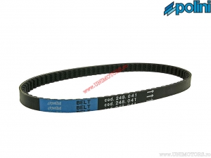 Transmission belt (775x17.4x8mm / 28° angle) - Aprilia Scarabeo 100 AIR 2T E1 ('00 / Minarelli) - Polini