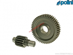 Transmission secondaire Z 15/49 - Honda Bali SJ 50 AIR 2T ('92-'01) / Peugeot SV 50 AIR 2T ('93-'98) - Polini