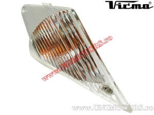 Transparent front/right turn signal Aprilia Sport City / Sport City Cube / Derbi Rambla - 125cc / 150cc / 200cc / 250cc / 300