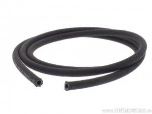 Tubo di alimentazione carburante intrecciato 4.5x9.5mm lunghezza 2m nero - Dresselhaus