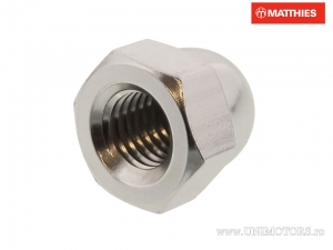 Tuerca cerrada Pro Bolt M10 x 1.50 mm aluminio plateado - JM