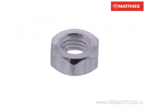 Tuerca de Aluminio Plateada Pro Bolt M6 x 1.00 mm - JM