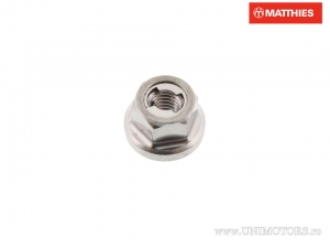 Tuerca de collar autoblocante Pro Bolt M3 x 0.50 mm titanio gris - JM