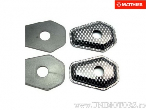 Turn signal mounting spacers - Suzuki GSF 1200 Bandit ('01-'06) / GSF 1200 S Bandit ('01-'06) / GSF 600 Bandit ('01-'06) - JM