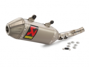 Tuyau d'échappement Akrapovic (Slip-on Line) titane KTM 350 SX-F ('19) - KTM