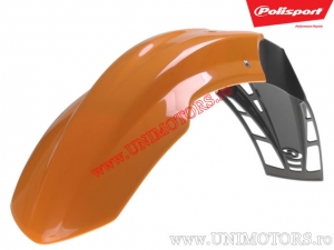 Universal Front Fender Orange Free Flow (UFX) - Polisport