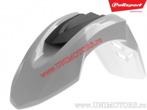 Universal Supermoto Front Fender - White SM Line - Polisport