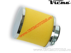 Universal Tuning Air Filter - D.28/35mm / Right Angle / Cylindrical - (Vicma)