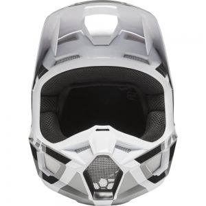 V1 LUX HELMET, ECE [BLK/WHT]: Mărime - XL