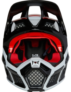 V3 RS CELZ HELMET, ECE [RD/BLK/WHT]: Mărime - M