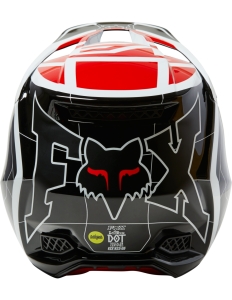 V3 RS CELZ HELMET, ECE [RD/BLK/WHT]: Mărime - M