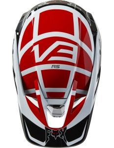 V3 RS CELZ HELMET, ECE [RD/BLK/WHT]: Mărime - M