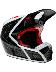 V3 RS CELZ HELMET, ECE [RD/BLK/WHT]: Mărime - M