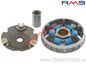 Variador completo - Aprilia / Derbi / Gilera / Piaggio (rodillo de 20,5x17mm) - 180cc / 200cc 4 tiempos - (RMS)