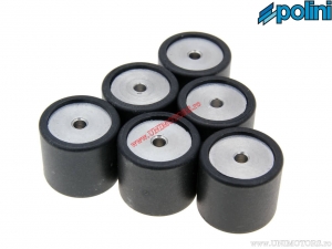 Variator rollers 19x17mm (set of 6 rollers / 12.0g) - Polini