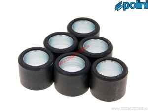 Variator rollers 20x17mm (set of 6 rollers / 10.4g) - Polini