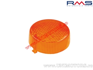 Verre de clignotant orange avant/arrière DX/SX - Aprilia Rally/Scarabeo/SR/RS/RSV Mille - (RMS)