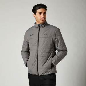 Veste décontractée Howell Puffy [Gris]: Taille - S