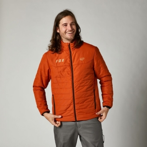 Veste décontractée Howell Puffy [Orange]: Taille - L