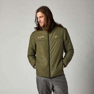 Veste décontractée Howell Puffy [Vert armée]: Taille - S