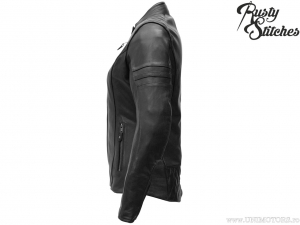 Veste de moto pour femme Rusty Stitches Joyce Black - Rusty Stitches