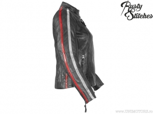 Veste de moto pour femme Rusty Stitches Uma Grey (gris) - Rusty Stitches