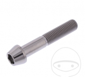 Vis à tête conique ronde Pro Bolt M10 x 1.25 x 55 mm en acier inoxydable A4 - JM