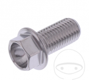 Vis à tête hexagonale Pro Bolt M10 x 1.25 x 20 mm en acier inoxydable A4 - JM