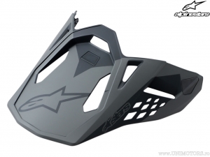 Viseira capacete enduro / cross Meta (cinza fosco) - Alpinestars