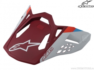 Visiera casco enduro/cross Contact (rosso opaco) - Alpinestars