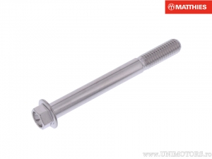 Vite a testa esagonale Pro Bolt M8 x 1.25 x 75 mm in acciaio inossidabile A4 argento - JM