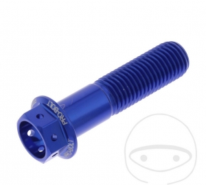 Vite tappo esagonale Pro Bolt M10 x 1,25 x 40 mm alluminio Racing blu - JM