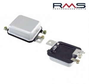 Voltage regulator - Piaggio Ape Car P2 / Ape Car P3 / MP P501 / P601 / TM 220 / TM P602 / TM P703 2T AC 220cc - RMS