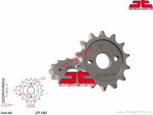 Voorste tandwiel Honda CR 80 R ('86-'02) - JTF 1257 - JT