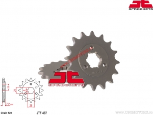 Voorste tandwiel Suzuki SP 600 / DR 600 S / DR 600 R Dakar / DR 650 - JTF 437 - JT