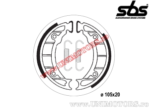 Vordere Bremsbeläge - 105x20mm SBS 2196 - (SBS)