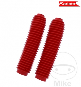 Vordere Gabelstoßdämpferfedern Ariete 330 x 38 mm Farbe: rot - JM