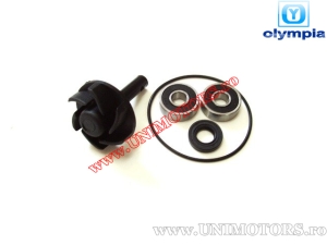 Water pump repair kit - Aprilia SR 50 / Rally / Sonic / Malaguti F12 / F15 / MBK Nitro / Yamaha Aerox 50cc 2T - (Olympia)