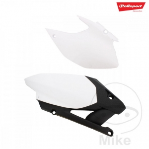 White and black side fairings Polisport - Yamaha WR 250 F ('07-'14) / Yamaha WR 450 F ('07-'11) - JM