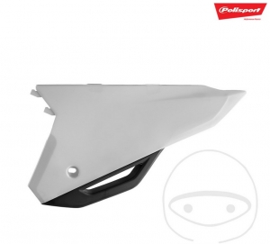 White Polisport Side Fairing - Honda CRF 450 R ('21) - JM