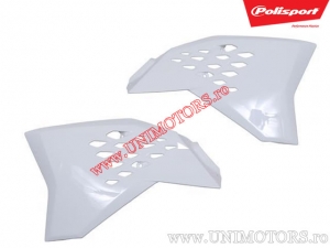 White radiator fairing - KTM SX 65 ('09-'15) - Polisport