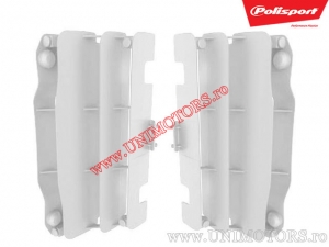 White radiator guards for Yamaha YZ 250 F 4T / YZ 450 F ('06) - Polisport