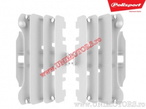 White radiator guards Yamaha YZ 250 F 4T / YZ 450 F ('07-'09) - Polisport