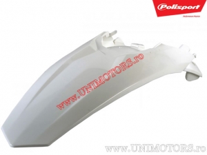 White Rear Fender - KTM EXC / EXC-F / EXC Six Days ('11-'15) / SX / SX-F / SX-F ie ('11-'15) - Polisport