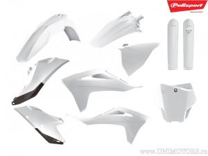 Witte plastic set - Gas Gas MC 125 / MC 450 F ('21-'23) / MC 250 / MC 350 F 4T ('22-'23) / MC 250 F 4T ('21-'23) - Polisport