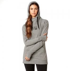 Women's Casual Hooded Eager PO HDY [Gray]: Size - XS